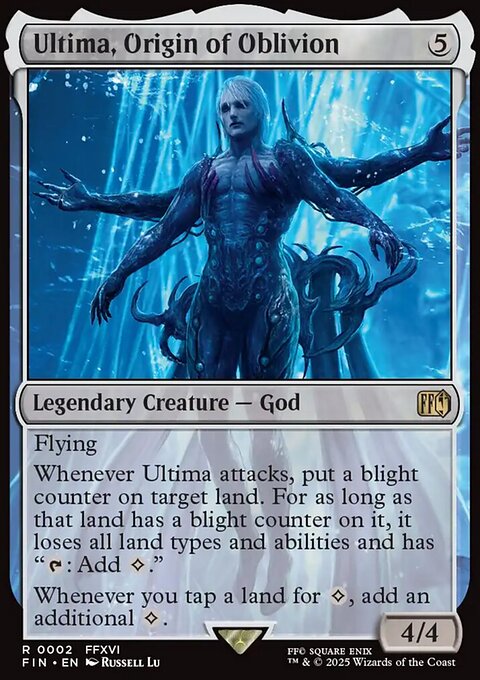 Ultima, Origin of Oblivion, Final Fantasy #2, Magic: The Gathering card