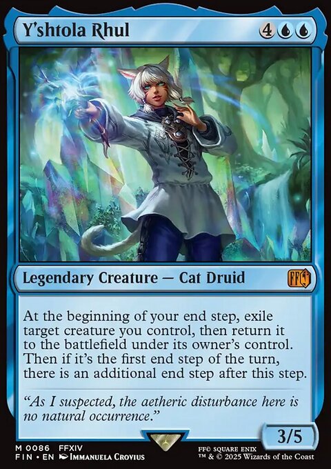 Y'shtola Rhul, Final Fantasy #86, Magic: The Gathering card