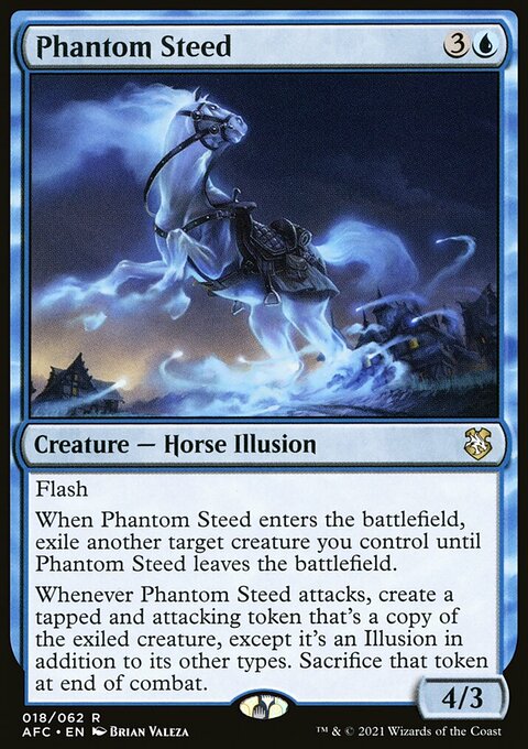 Phantom Steed, Forgotten Realms Commander #18, Magic: The Gathering card