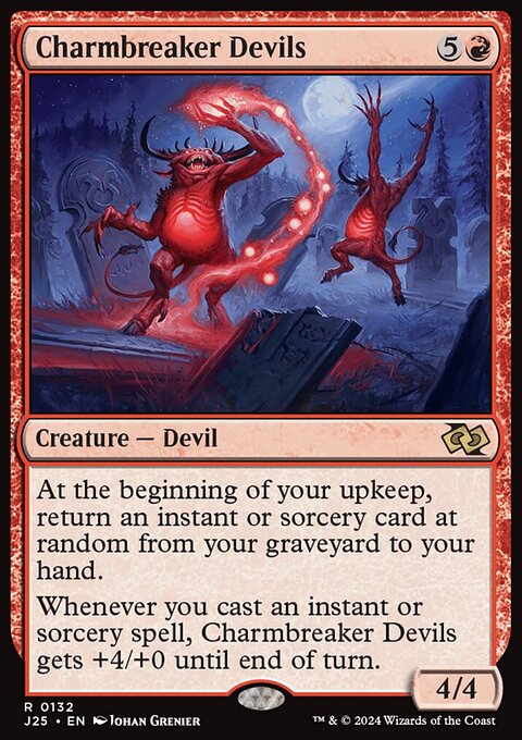 Charmbreaker Devils, Foundations Jumpstart #132, Magic: The Gathering card