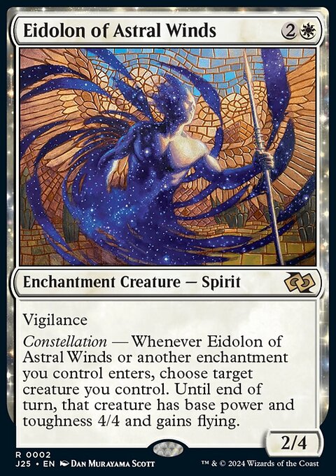 Eidolon of Astral Winds, Foundations Jumpstart #2, Magic: The Gathering card