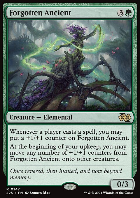Forgotten Ancient, Foundations Jumpstart #147, Magic: The Gathering card
