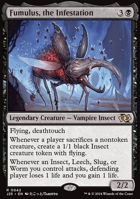Fumulus, the Infestation, Foundations Jumpstart #42, Magic: The Gathering card