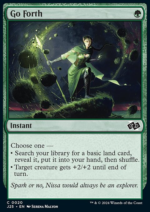 Go Forth, Foundations Jumpstart #20, Magic: The Gathering card