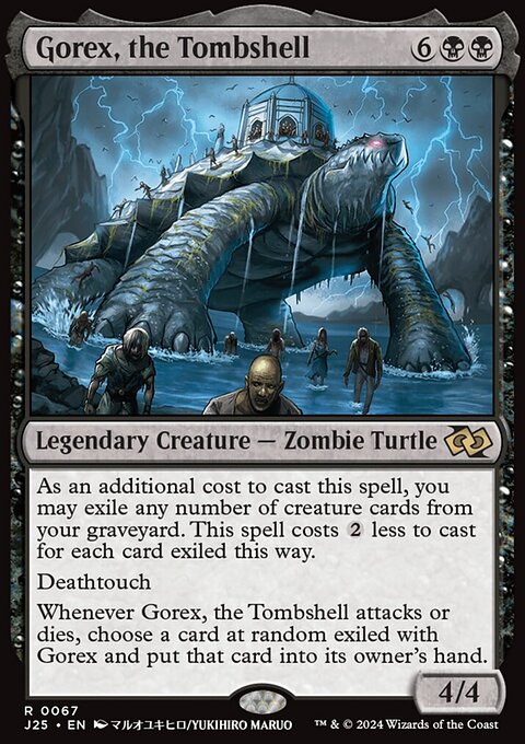 Gorex, the Tombshell, Foundations Jumpstart #67, Magic: The Gathering card
