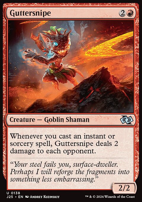 Guttersnipe, Foundations Jumpstart #138, Magic: The Gathering card
