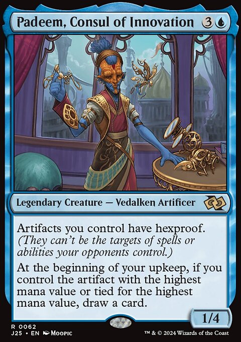 Padeem, Consul of Innovation, Foundations Jumpstart #62, Magic: The Gathering card