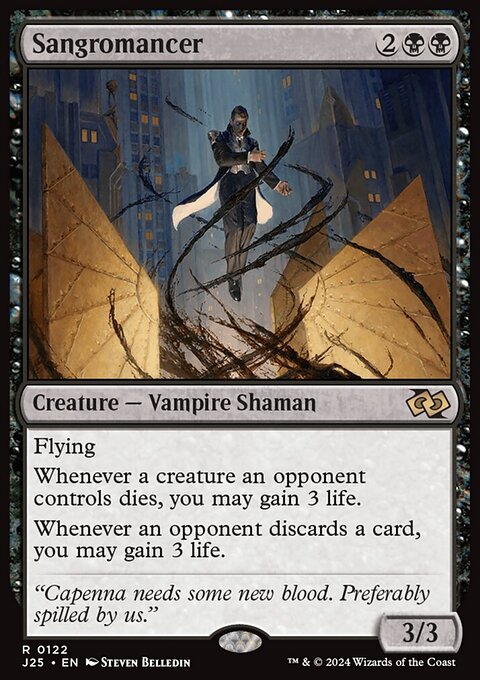 Sangromancer, Foundations Jumpstart #122, Magic: The Gathering card