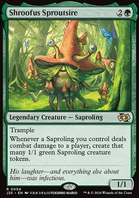 Shroofus Sproutsire, Foundations Jumpstart #54, Magic: The Gathering card