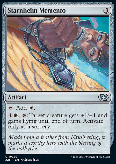 Starnheim Memento, Foundations Jumpstart #29, Magic: The Gathering card