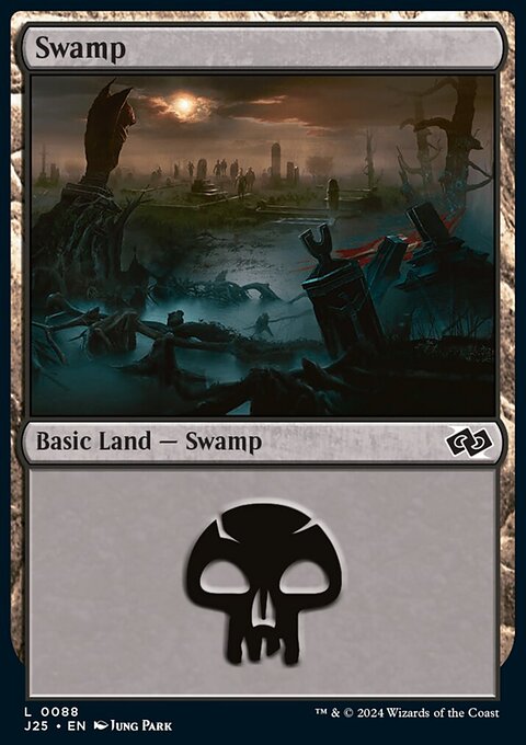 Swamp, Foundations Jumpstart #88, Magic: The Gathering card