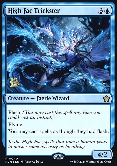 High Fae Trickster, Foundations Promos #40s, Magic: The Gathering card