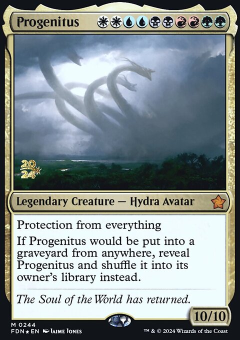 Progenitus, Foundations Promos #244s, Magic: The Gathering card