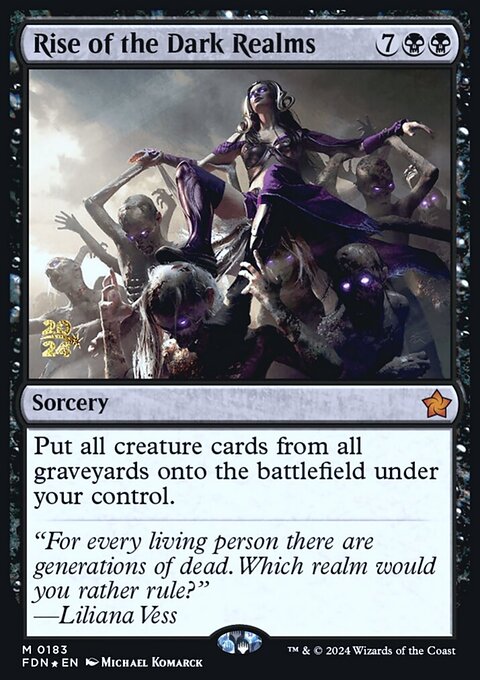 Rise of the Dark Realms, Foundations Promos #183s, Magic: The Gathering card