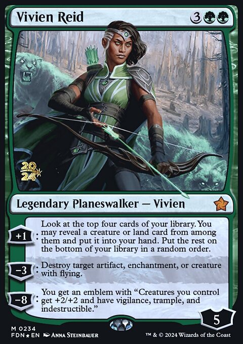 Vivien Reid, Foundations Promos #234s, Magic: The Gathering card