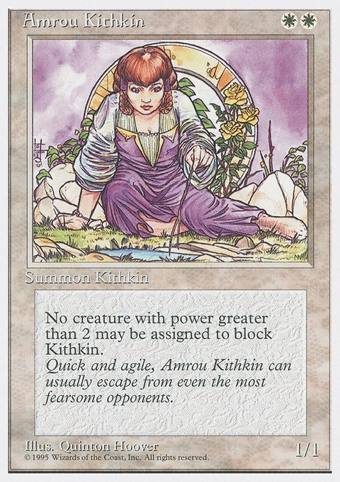 Amrou Kithkin, Fourth Edition #2, Magic: The Gathering card