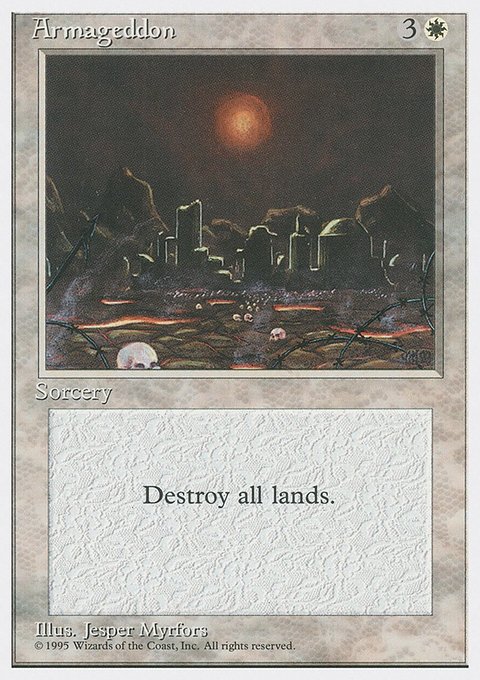 Armageddon, Fourth Edition #5, Magic: The Gathering card