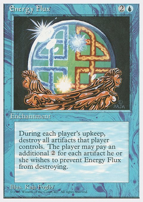 Energy Flux, Fourth Edition #68, Magic: The Gathering card