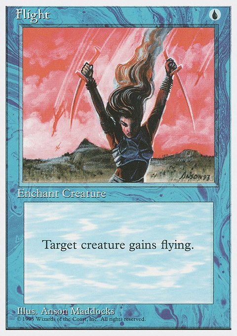 Flight, Fourth Edition #72, Magic: The Gathering card