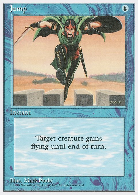 Jump, Fourth Edition #79, Magic: The Gathering card