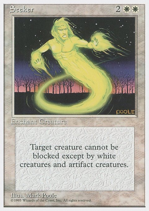 Seeker, Fourth Edition #49, Magic: The Gathering card