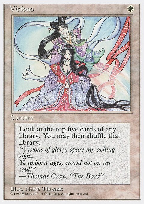Visions, Fourth Edition #54, Magic: The Gathering card