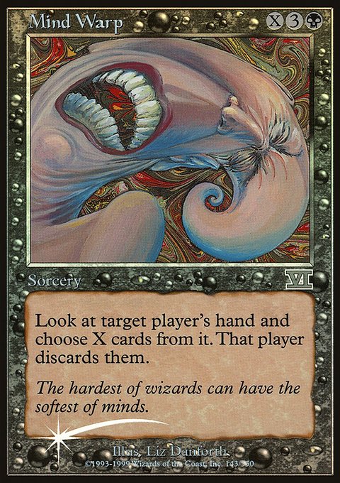 Mind Warp, Friday Night Magic 2000 #5, Magic: The Gathering card