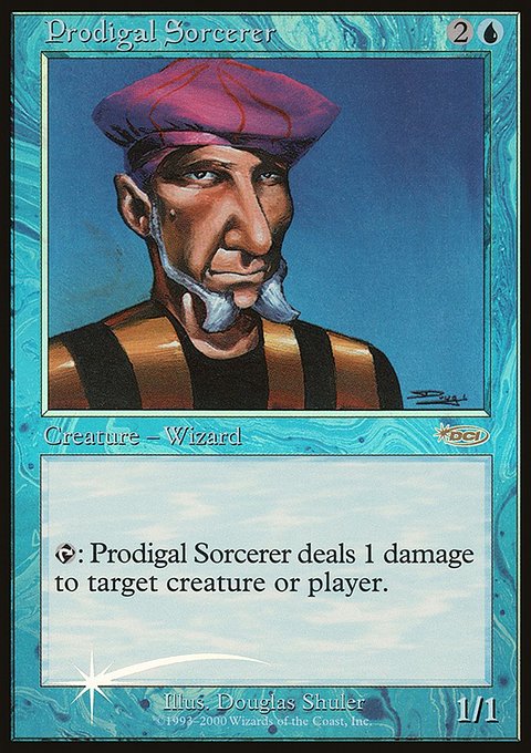 Prodigal Sorcerer, Friday Night Magic 2000 #9, Magic: The Gathering card