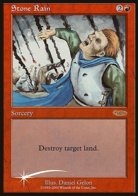 Stone Rain, Friday Night Magic 2000 #10, Magic: The Gathering card
