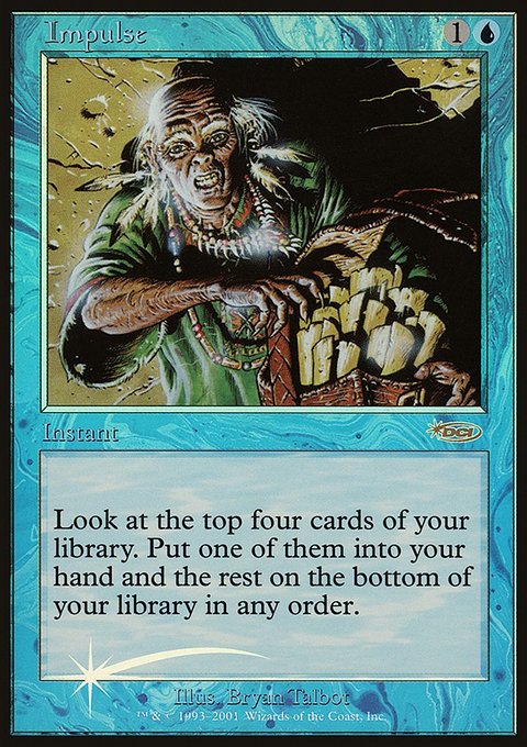 Impulse, Friday Night Magic 2001 #11, Magic: The Gathering card