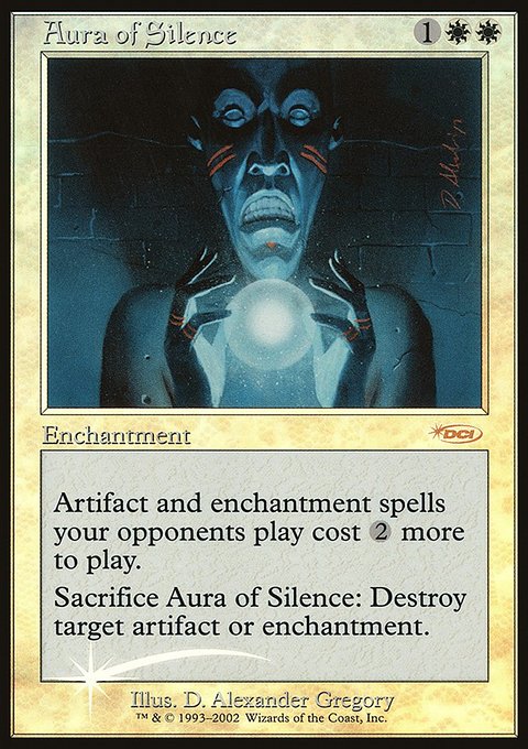 Aura of Silence, Friday Night Magic 2002 #8, Magic: The Gathering card