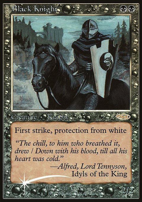 Black Knight, Friday Night Magic 2002 #4, Magic: The Gathering card
