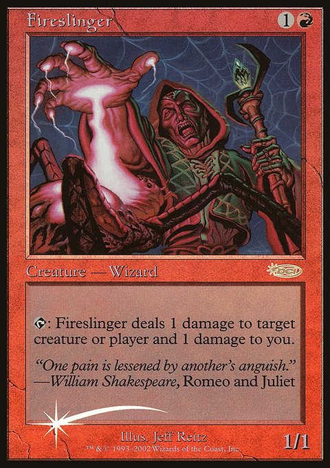 Fireslinger, Friday Night Magic 2002 #6, Magic: The Gathering card