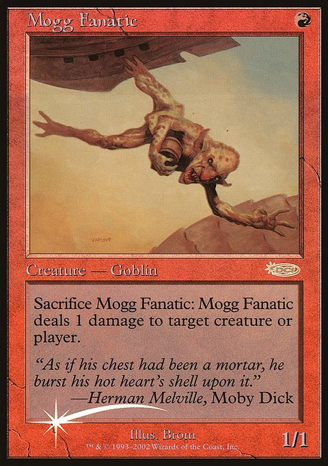 Mogg Fanatic, Friday Night Magic 2002 #11, Magic: The Gathering card