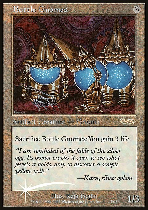 Bottle Gnomes, Friday Night Magic 2003 #1, Magic: The Gathering card