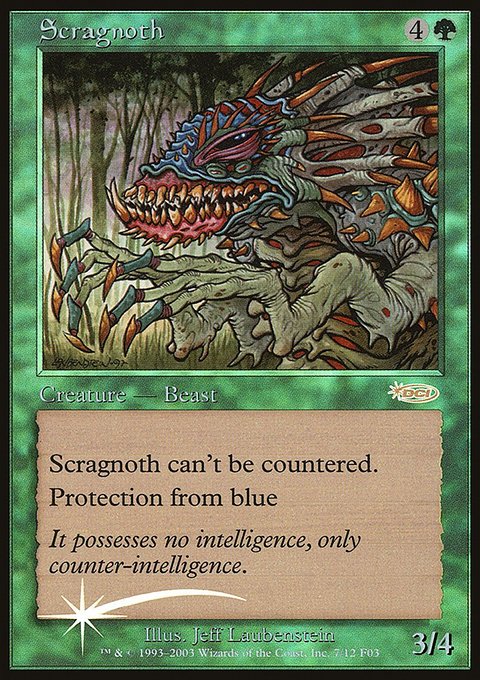 Scragnoth, Friday Night Magic 2003 #7, Magic: The Gathering card
