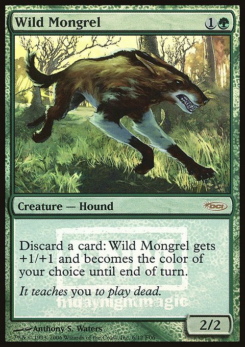 Wild Mongrel, Friday Night Magic 2006 #6, Magic: The Gathering card