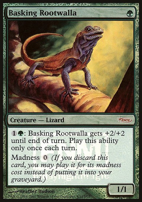Basking Rootwalla, Friday Night Magic 2007 #4, Magic: The Gathering card