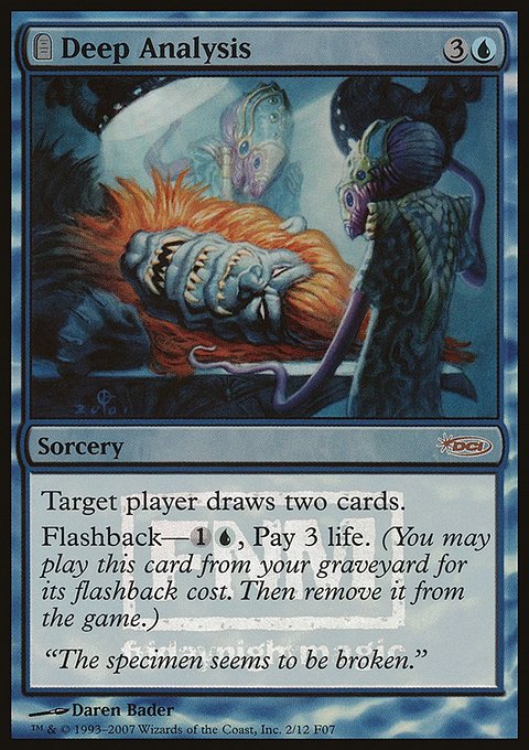 Deep Analysis, Friday Night Magic 2007 #2, Magic: The Gathering card