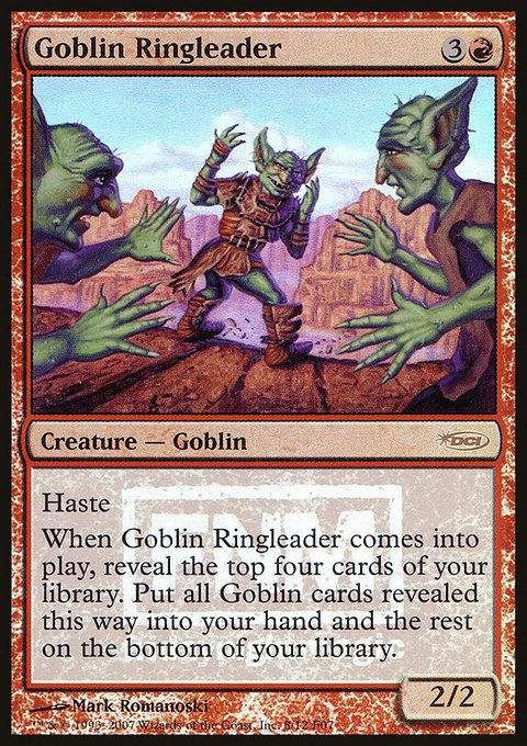 Goblin Ringleader, Friday Night Magic 2007 #8, Magic: The Gathering card