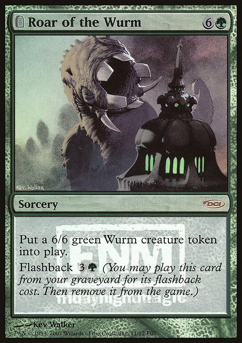 Roar of the Wurm, Friday Night Magic 2007 #11, Magic: The Gathering card
