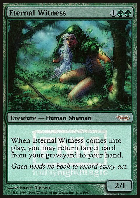 Eternal Witness, Friday Night Magic 2008 #3, Magic: The Gathering card