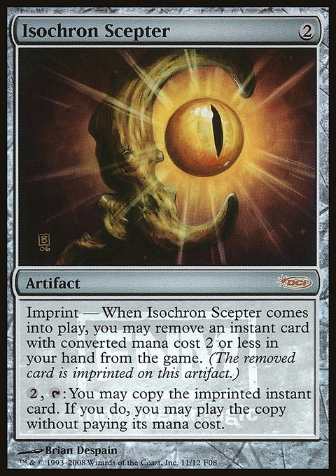 Isochron Scepter, Friday Night Magic 2008 #11, Magic: The Gathering card