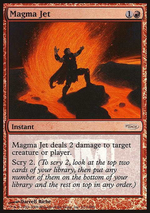 Magma Jet, Friday Night Magic 2009 #1, Magic: The Gathering card