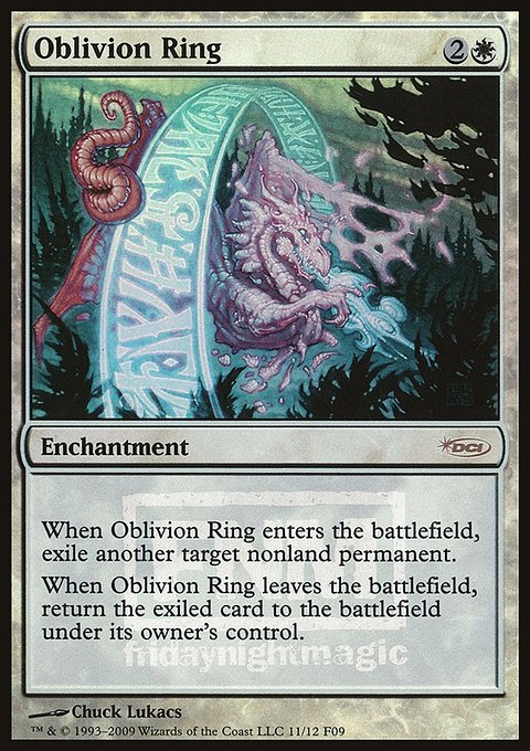 Oblivion Ring, Friday Night Magic 2009 #11, Magic: The Gathering card