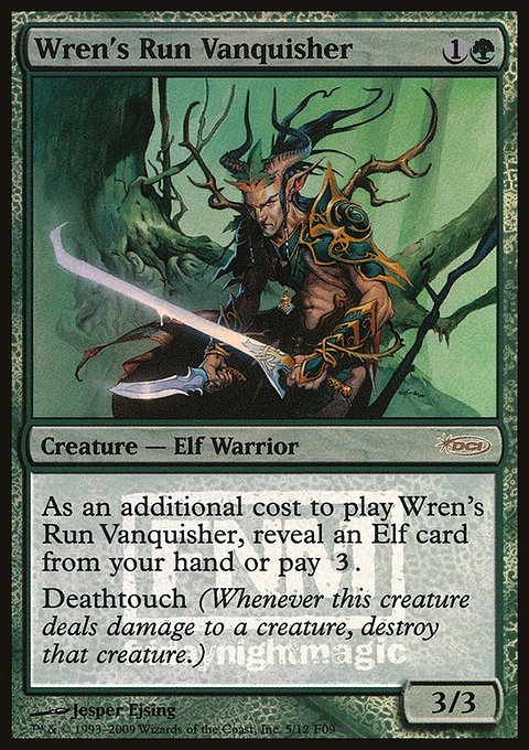 Wren's Run Vanquisher, Friday Night Magic 2009 #5, Magic: The Gathering card