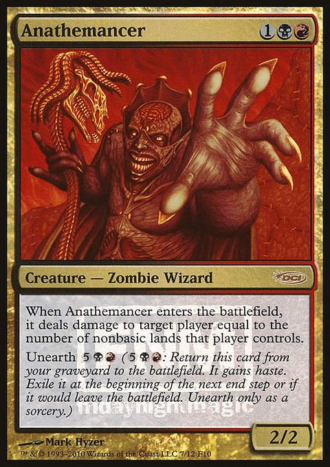 Anathemancer, Friday Night Magic 2010 #7, Magic: The Gathering card