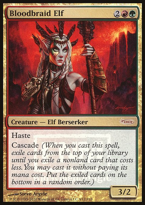 Bloodbraid Elf, Friday Night Magic 2010 #4, Magic: The Gathering card