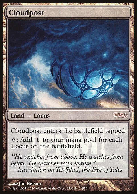 Cloudpost, Friday Night Magic 2010 #5, Magic: The Gathering card