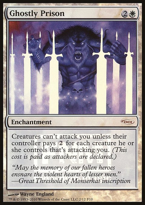 Ghostly Prison, Friday Night Magic 2010 #2, Magic: The Gathering card